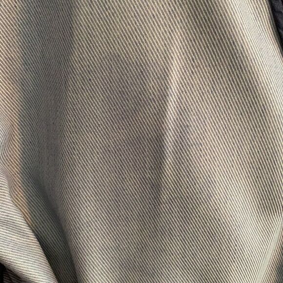 Vtg State of Maine blue striped robe - Picture 8 of 14